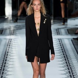 versus versace black dress